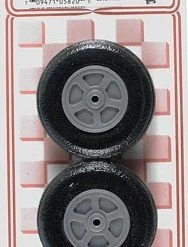 Dave Brown Products Treaded Lectra Lite Wheels-2"