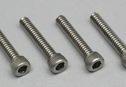 DUBRO SS Sock Head Cap Screws,4-40 X 5/8