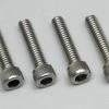 DUBRO SS Sock Head Cap Screws,8-32 X 3/4