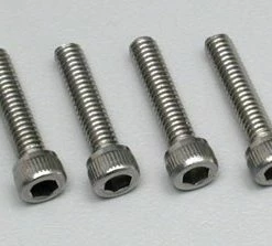DUBRO SS Sock Head Cap Screws,8-32 X 3/4