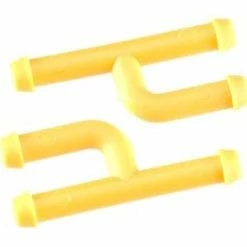 DUBRO 2373 In-Line Fuel Connector W/Plug Ylw (2)