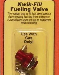 DUBRO Kwik-Fill Fueling Valve, Gas