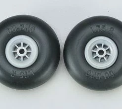 DUBRO Smooth Wheels,1-3/4"