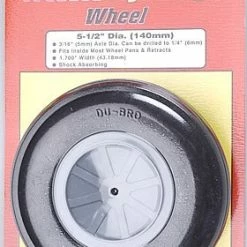 DUBRO Treaded Lite Wheel (1), 5-1/2"