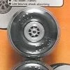 DUBRO Treaded Wheels (2), 2"