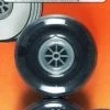 DUBRO Treaded Wheels,2-3/4"