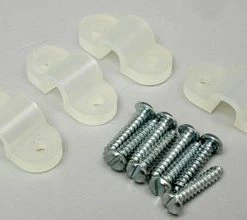 DUBRO Landing Gear Straps,Nylon 3/16"