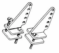 DUBRO T-Style Control Horns, Nylon