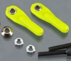 DUBRO 2161-LG Swivel Ball Link 4-40 W/Hardware Lime Gree