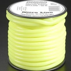 DUBRO Silicone Fuel Tubing, Yellow (PER FOOT)