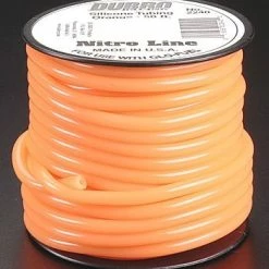 DUBRO Silicone Fuel Tubing, Orange (PER FOOT)