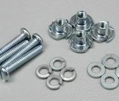DUBRO Mounting Bolts & Nuts (4), 2-56 X 1/2