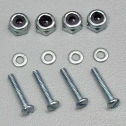 DUBRO Bolt & Lock Nut Set 2-56 X 1/2