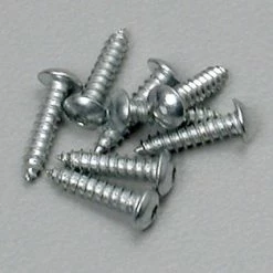 DUBRO Button Head Screws, 2 X 3/8"(8)