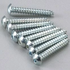 DUBRO Button Head Screws, 4 X 3/4" (8)