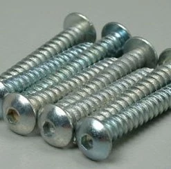 DUBRO Button Head Screws, 6 X 1" (8)