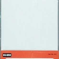 DUBRO Protective Foam Rubber Sheet, 1/4"