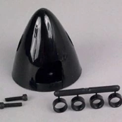 DUBRO 4 Pin Spinner,2",Black