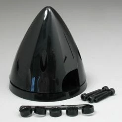 DUBRO 4 Pin Spinner,2-3/4" Black