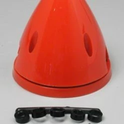 DUBRO 4 Pin Spinner,2-3/4" Red