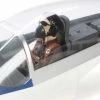 E-Flite Canopy/Hatch With Pilot: P-51D 1.5m